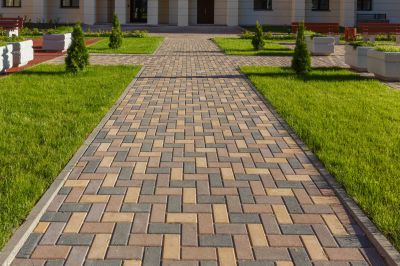 Brick Hardscape Installation in West Hartford, CT