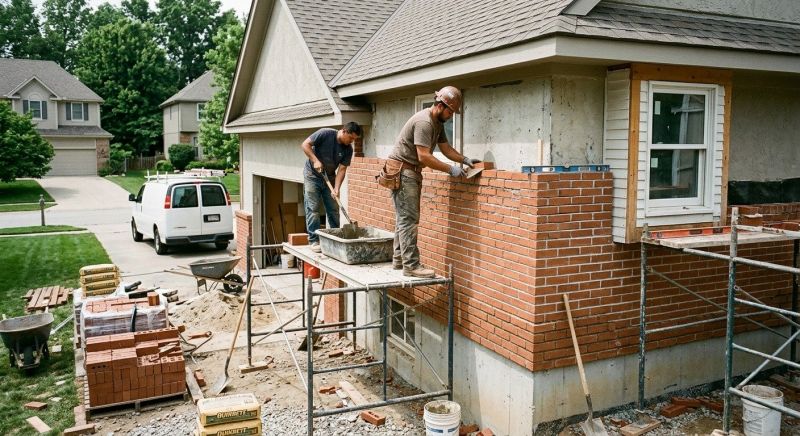 Deck Masonry Installation in Worcester, MA