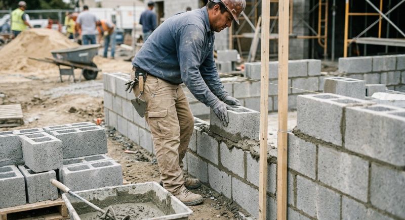 Masonry Wall Installation in West Hartford, CT
