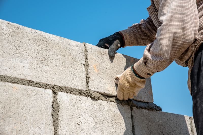 Masonry Wall Installation in West Hartford, CT